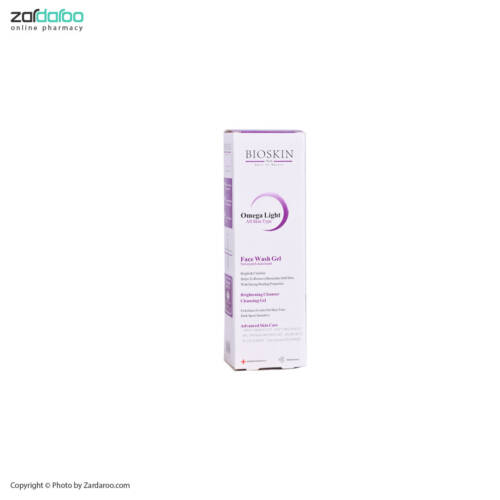 4 ژل شستشوی روشن کننده صورت بایو اسکین پلاس Bio Skin
