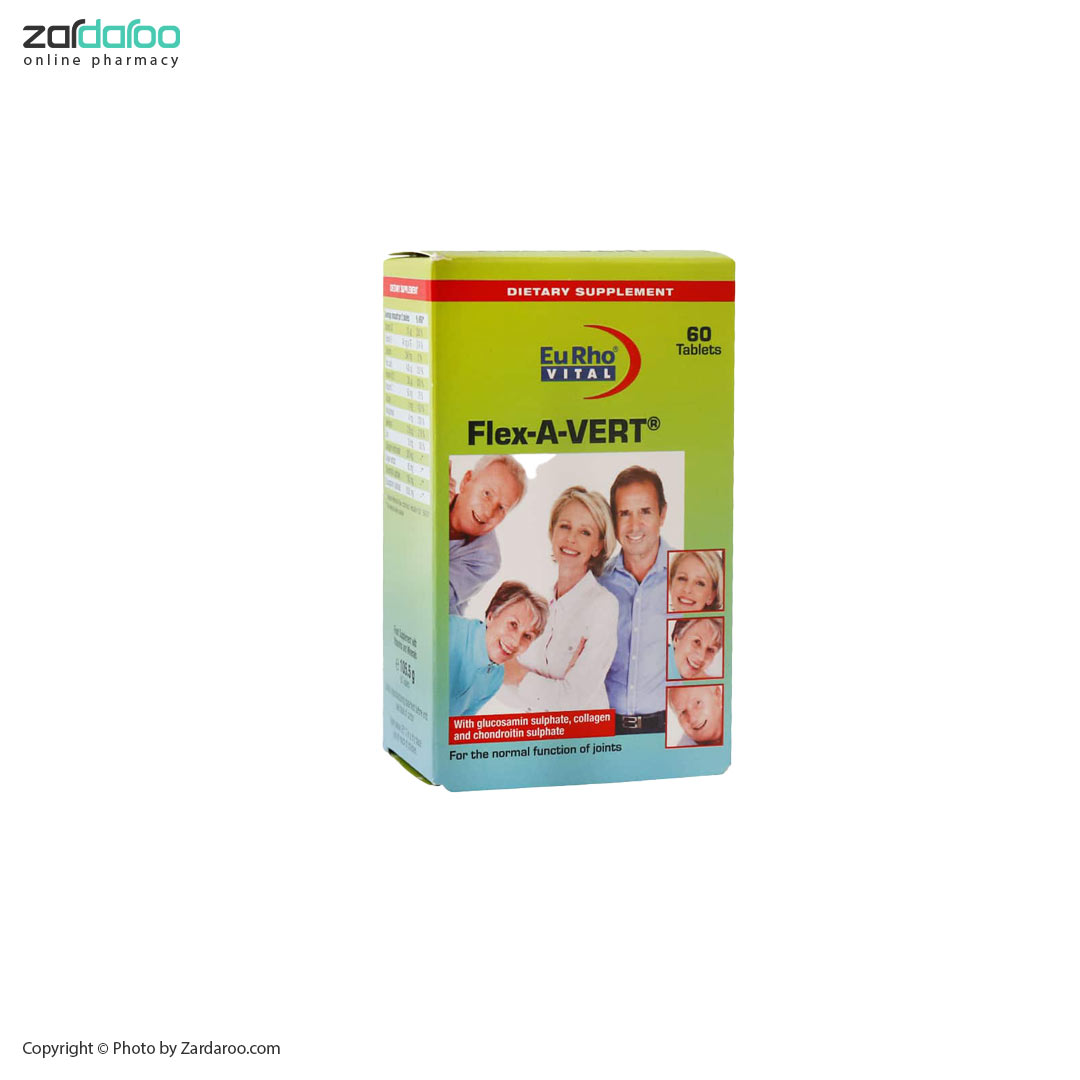 قرص ۶۰ عددی فلکس اورت یوروویتال EuRho Vital 8 قرص ۶۰ عددی فلکس اورت یوروویتال EuRho Vital