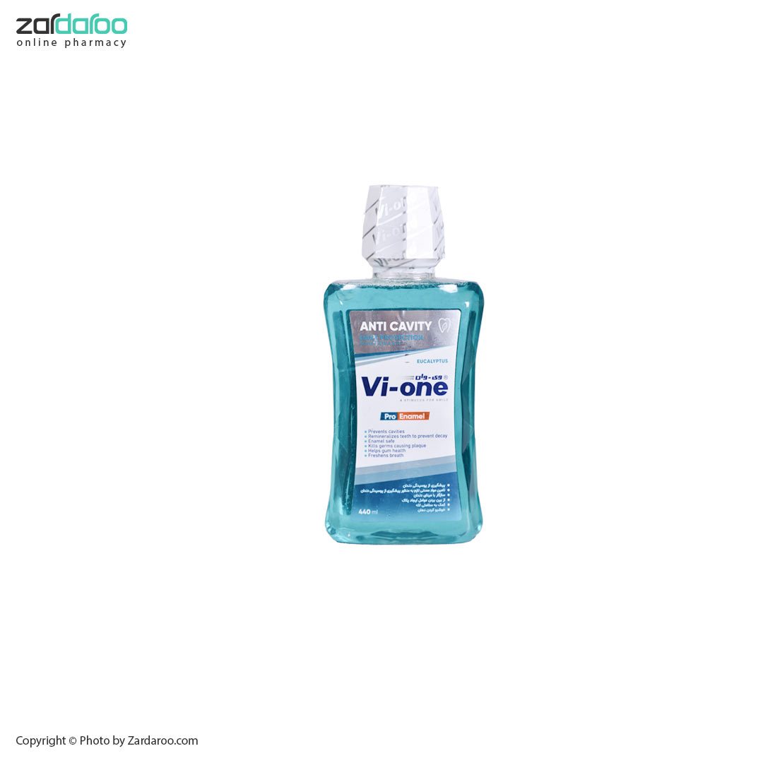 محلول دهان شویه کامل آنتی کویتی وی وان Vi One 4 محلول دهان شویه کامل آنتی کویتی وی وان Vi One