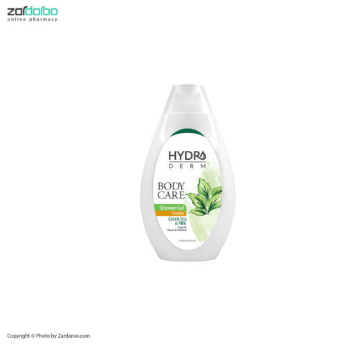 69 1 شامپو بدن کرمی با رایحه نعناع و چای سبز هیدرودرم Hydroderm