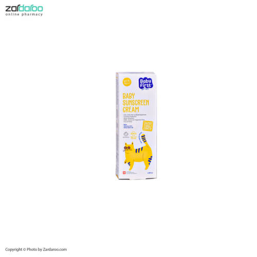 بیبی فرست کرم ضد آفتاب SPF30 کودکان ۵۰ میلی لیتر بیبی فرست Baby First