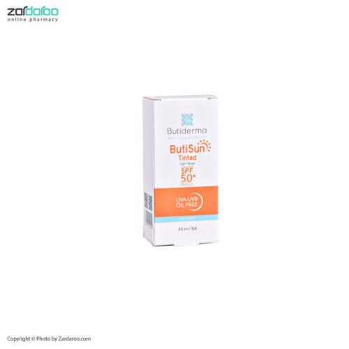بیوتی درما 1 ضد آفتاب رنگی بژ روشن فاقد چربی بیوتی درما Beauty Derma