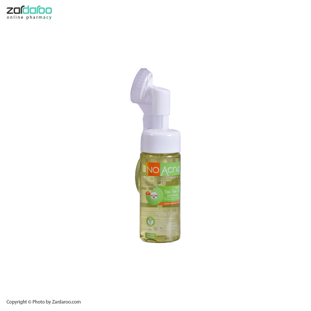 تی تری فوم شست شو براش دار پوست چرب و جوشدار حاوی روغن درخت چای نو آکنه No Acne