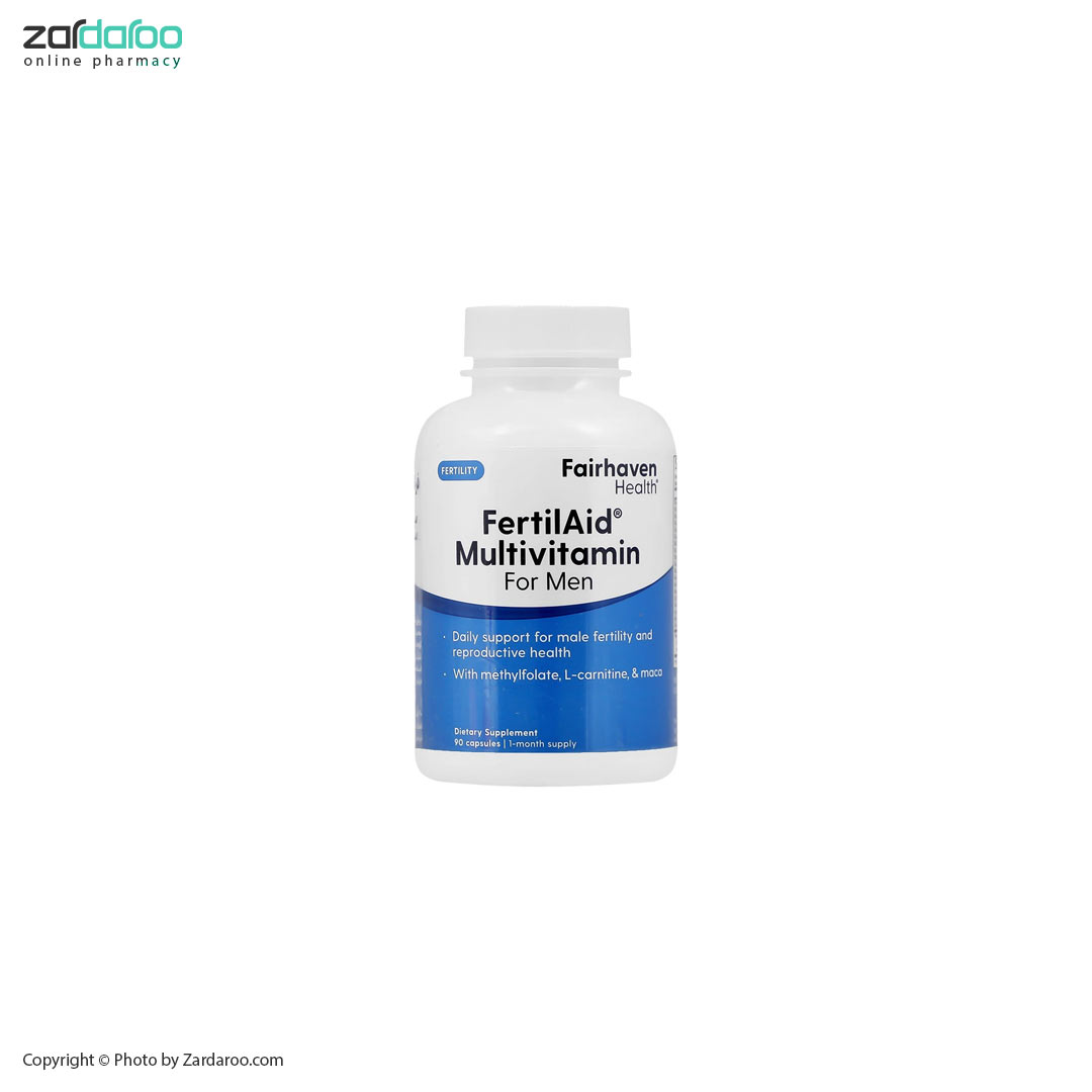 فرتیل اید 1 کپسول فرتیل اید 90عددی مناسب آقایان فیرهون هلث Fairhaven Health