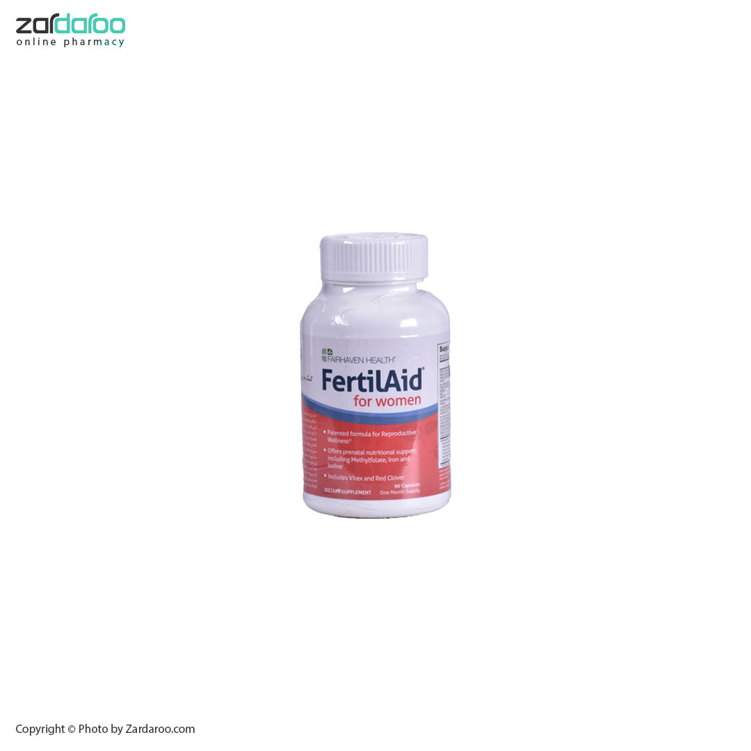 کپسول فرتیل اید 90 عددی مناسب بانوان فیرهون هلث Fairhaven Health 4 کپسول فرتیل اید 90 عددی مناسب بانوان فیرهون هلث Fairhaven Health