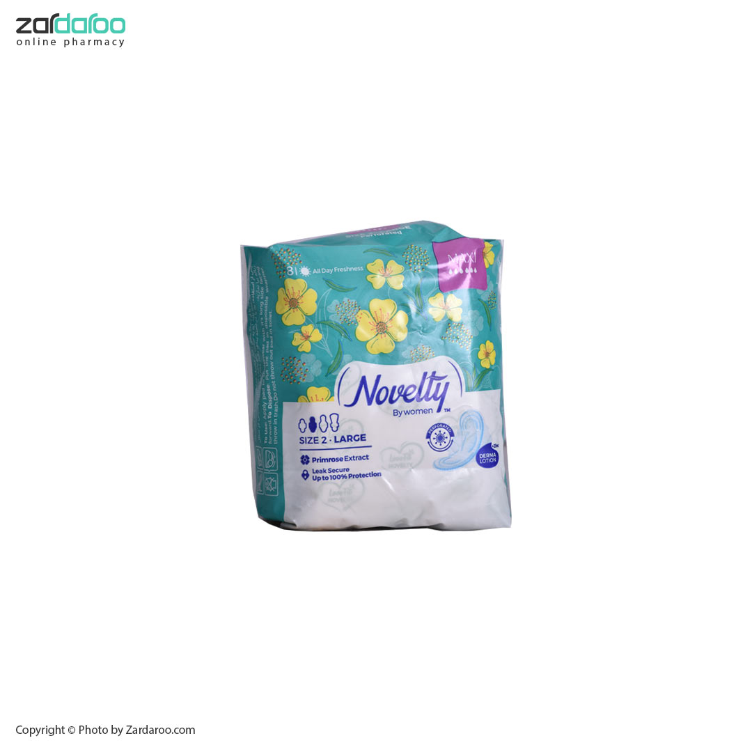 نوار بهداشتی 8 عددی نازک مدل اولترا بسته ناولتی Novelty 4 نوار بهداشتی 8 عددی نازک مدل اولترا بسته ناولتی Novelty