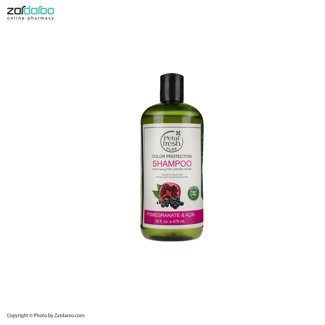 8 شامپو تقویت کننده موی رنگ شده انار پتال فرش Petal Fresh