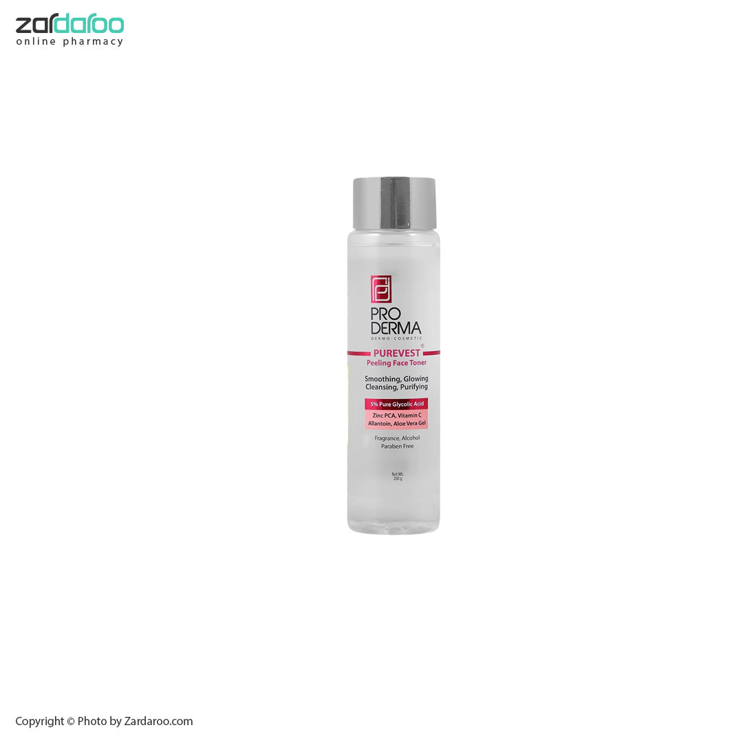 محلول لایه بردار و روشن کننده پوست پرودرما Pro Derma