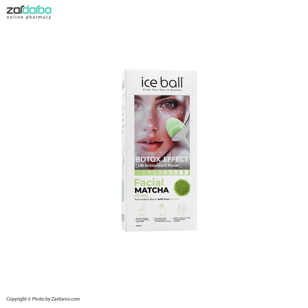 Ice Ball محلول آبرسان و روشن کننده ماچا 212 میلی لیتر آیس بال Ice Ball