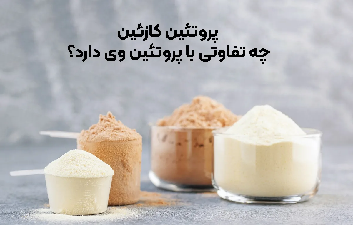 پروتئین کازئین چه تفاوتی با پروتئین وی دارد؟