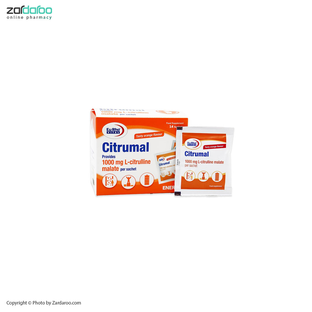 ساشه 14عددی سیترومال یوروویتال Eurho Vital 11 ساشه 14عددی سیترومال یوروویتال Eurho Vital