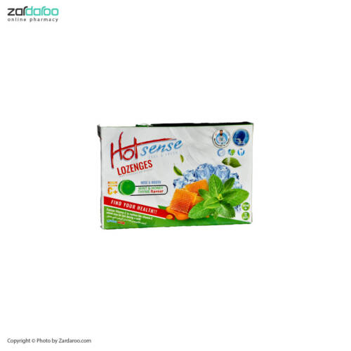 نعناع آبنبات سرد اکالیپتوس نعنا عسل و آویشن هات سنس Hot Sense