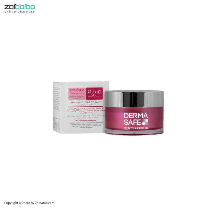 ژل کرم ضد چروک و مغذی ۵۰ میلی لیتر درماسیف Derma Safe 5 ژل کرم ضد چروک و مغذی ۵۰ میلی لیتر درماسیف Derma Safe