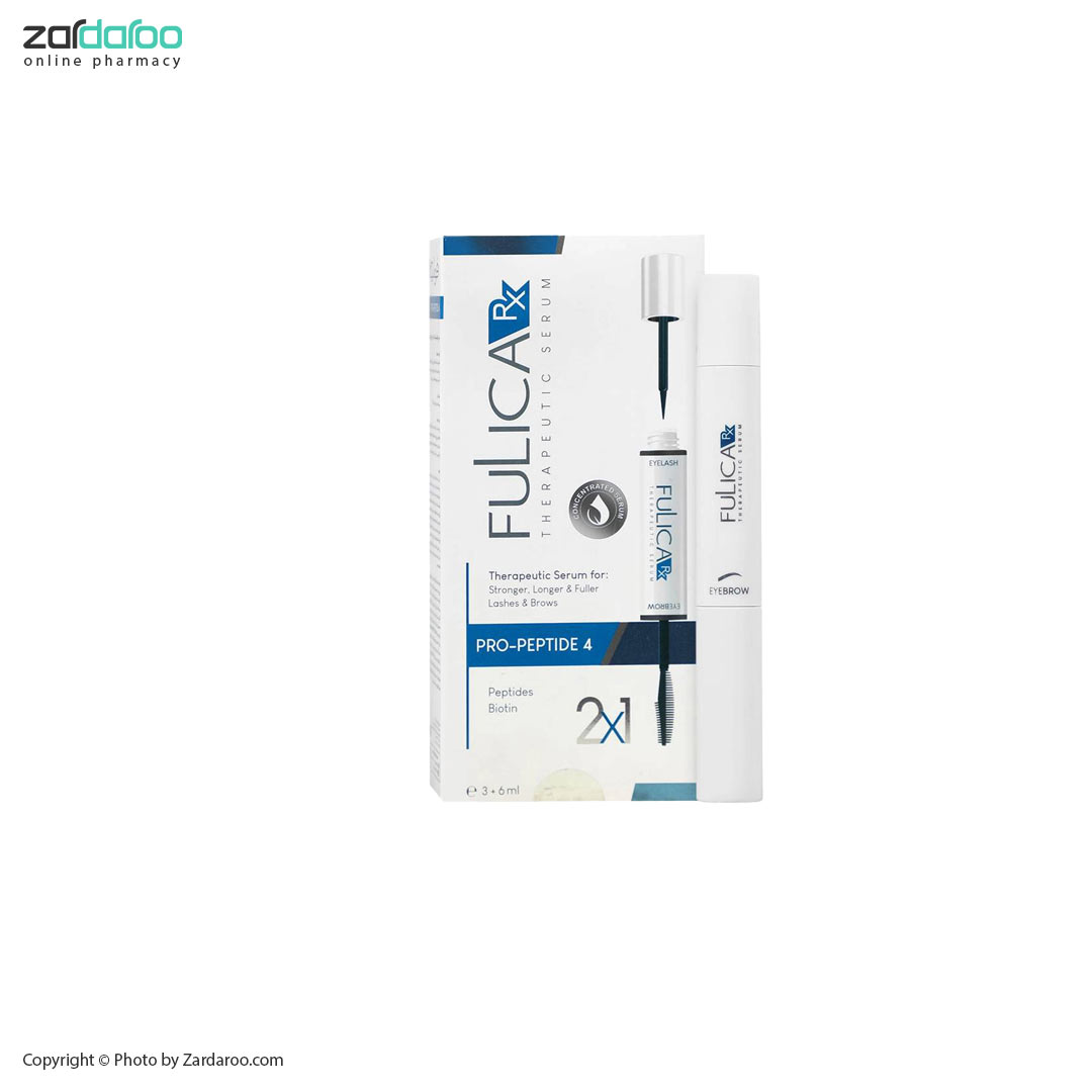 سرم تقویت کننده مژه و ابرو حجم 9 میلی لیتر فولیکا آر ایکس Fulica RX 8 سرم تقویت کننده مژه و ابرو حجم 9 میلی لیتر فولیکا آر ایکس Fulica RX