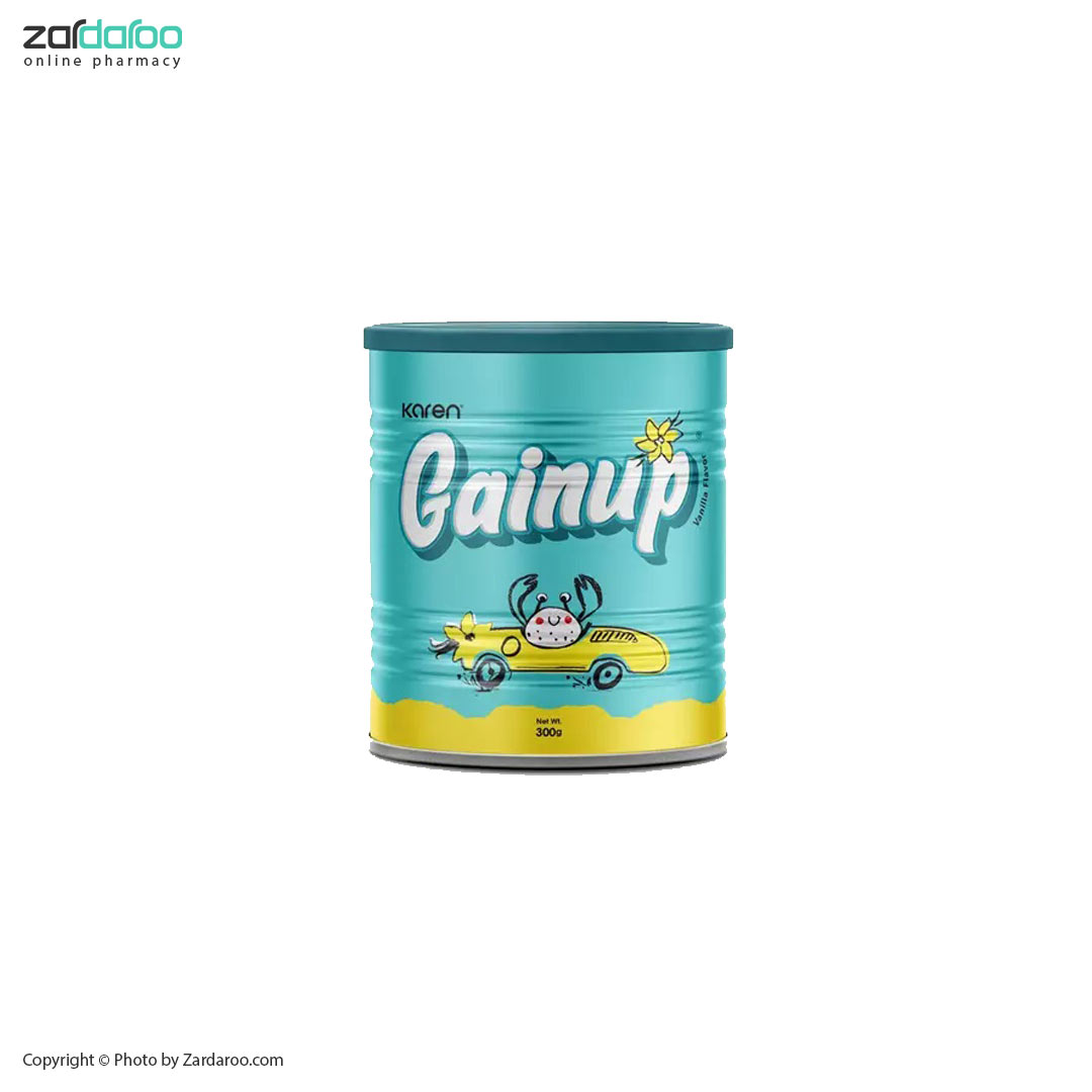گین اپ باطعم وانیل 300 گرمی کودکان کارن Karen 8 گین اپ باطعم وانیل 300 گرمی کودکان کارن Karen
