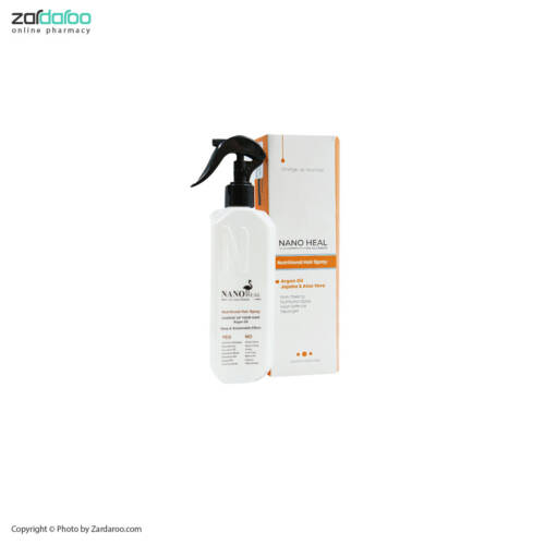 نانوهیل 02 اسپری تقویت کننده مو روغن آرگان نانوهیل Nano Heal