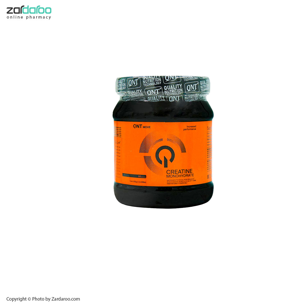 پودر کراتین 300 گرمی مونوهیدرات کیو ان تی QNT 7 پودر کراتین 300 گرمی مونوهیدرات کیو ان تی QNT