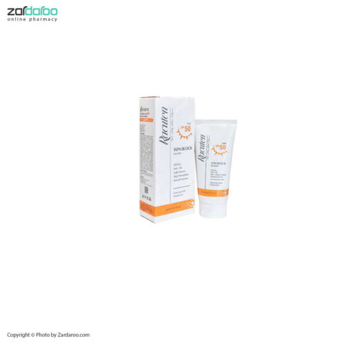 87 کرم ضد آفتاب بی رنگ SPF 50 مناسب پوست های چرب و مختلط راکوتن Racuten