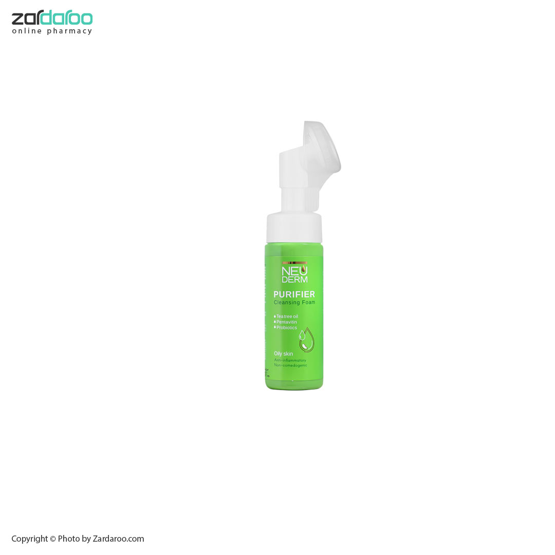88 فوم شستشوی صورت پیوریفایر مناسب پوست چرب نئودرم Neuderm