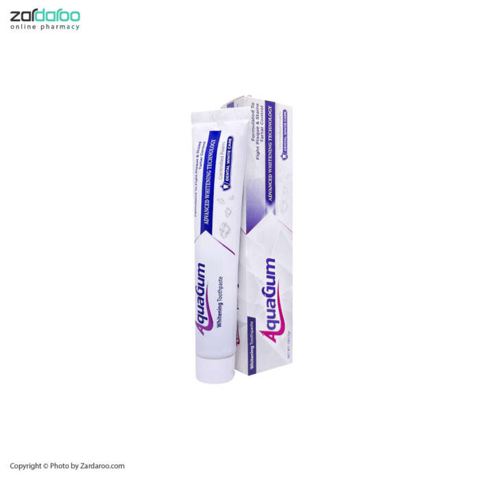 خمیردندان سفید کننده روزانه آکواگام Aqua Gum