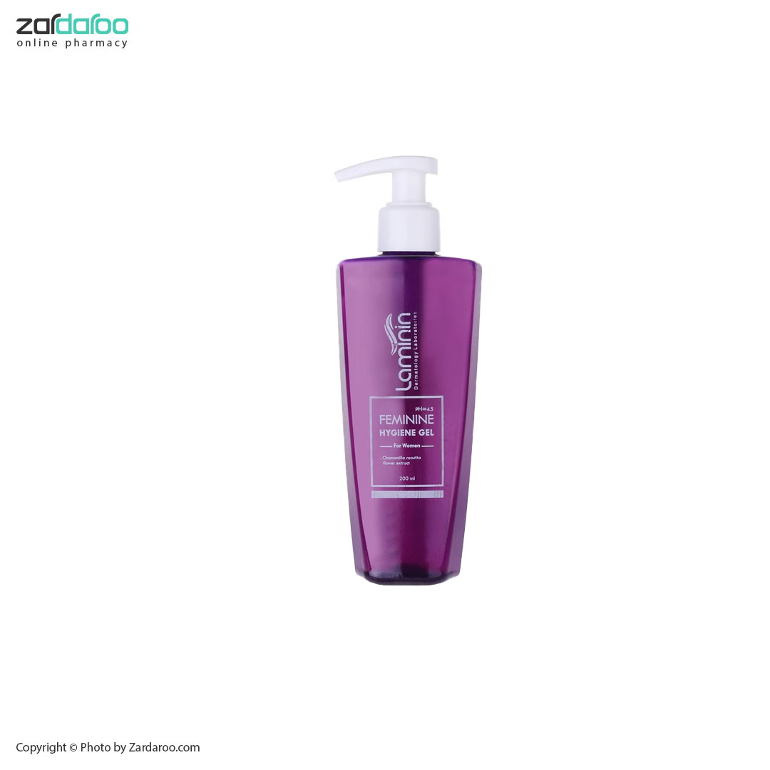 ژل بهداشتی بانوان حجم 200 میلی لیتر لامینین LAMININ 5 ژل بهداشتی بانوان حجم 200 میلی لیتر لامینین LAMININ - Image 2