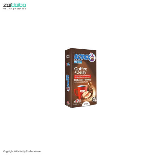 3 کاندوم 12 عددی تاخیری مدل Coffee کدکس Kodex