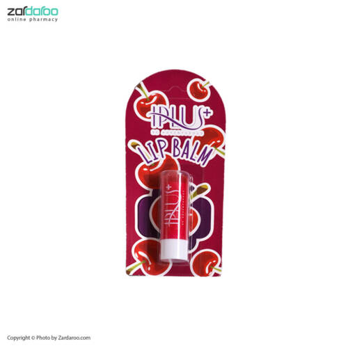 zardaroo product pic 6 بالم لب آبرسان و نرم کننده با طعم آلبالو آی پلاس IPlus