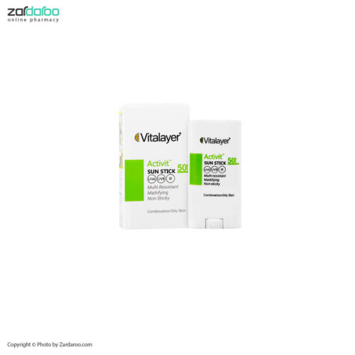 ببب ضد آفتاب استیکی SPF50 اکتیویت ویتالیر Vitalayer