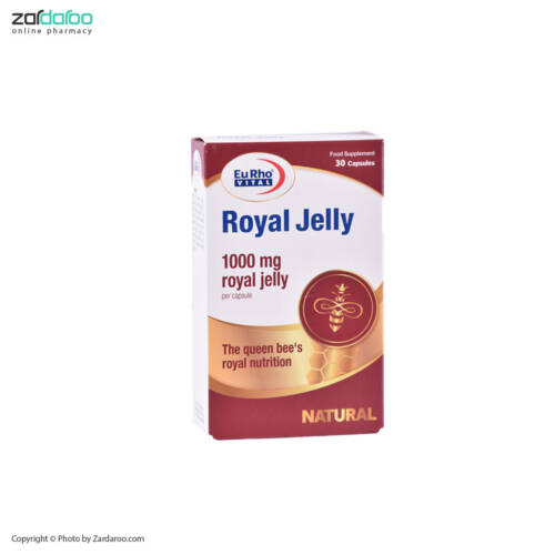 رویال ژلی یورویتال کپسول نرم رویال ژلی 1000 میلی گرم یوروویتال Eurho Vital