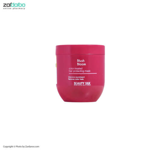 655 ماسک موی رنگ شده با آبکشی بلاش بلوم بیوتی سیلک Beauty Silk