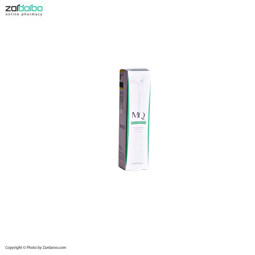 کرم تسکین فوری آکنه 20 میلی لیتر ام کیو MQ 10 کرم تسکین فوری آکنه 20 میلی لیتر ام کیو MQ