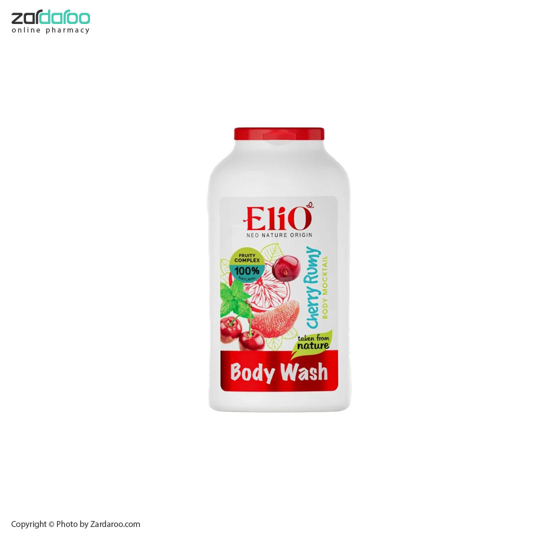 شامپو بدن کرمی چری رامی الیو Elio 4 شامپو بدن کرمی چری رامی الیو Elio