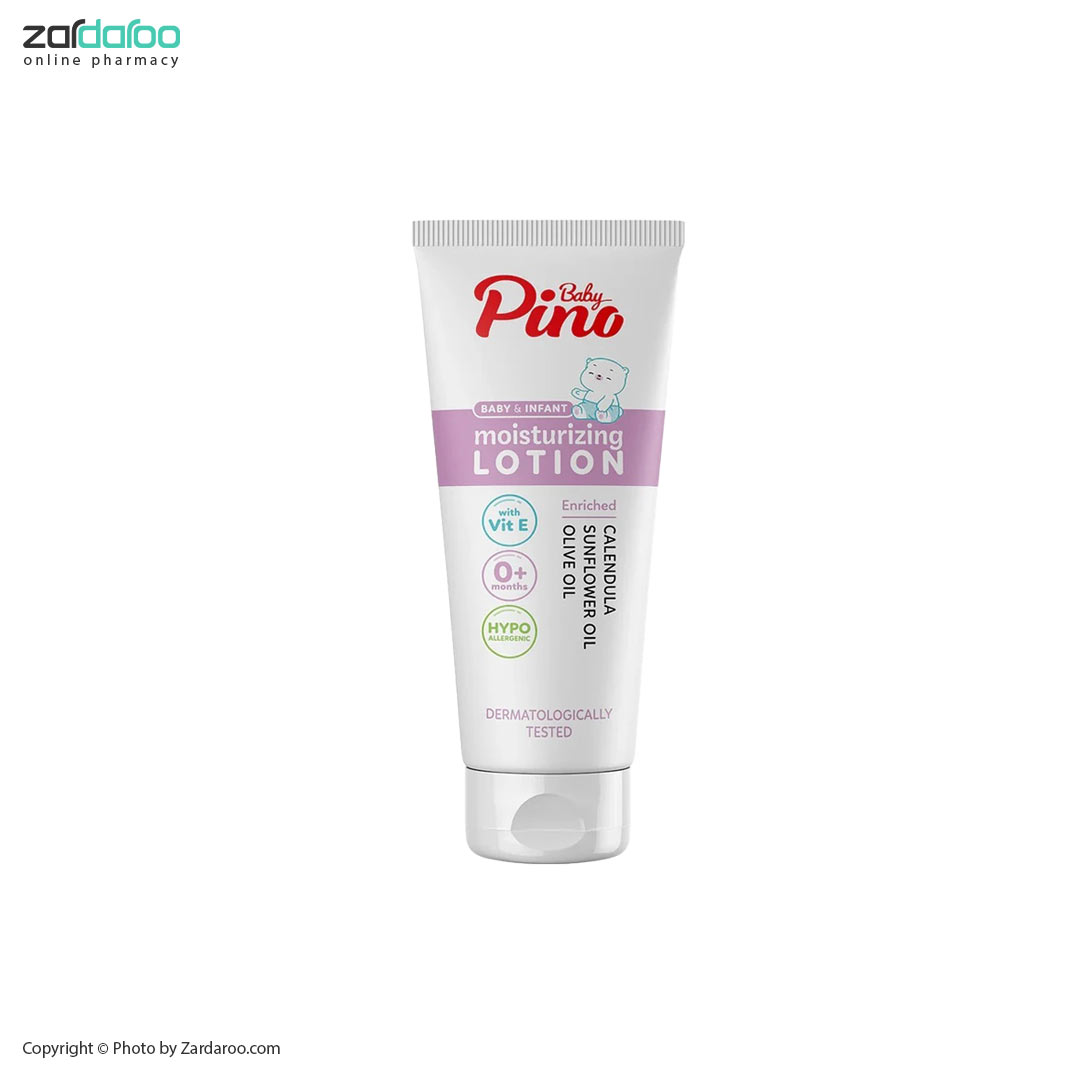 لوسیون مرطوب کننده نوزاد و کودک پینو بیبی Pino Baby 4 لوسیون مرطوب کننده نوزاد و کودک پینو بیبی Pino Baby