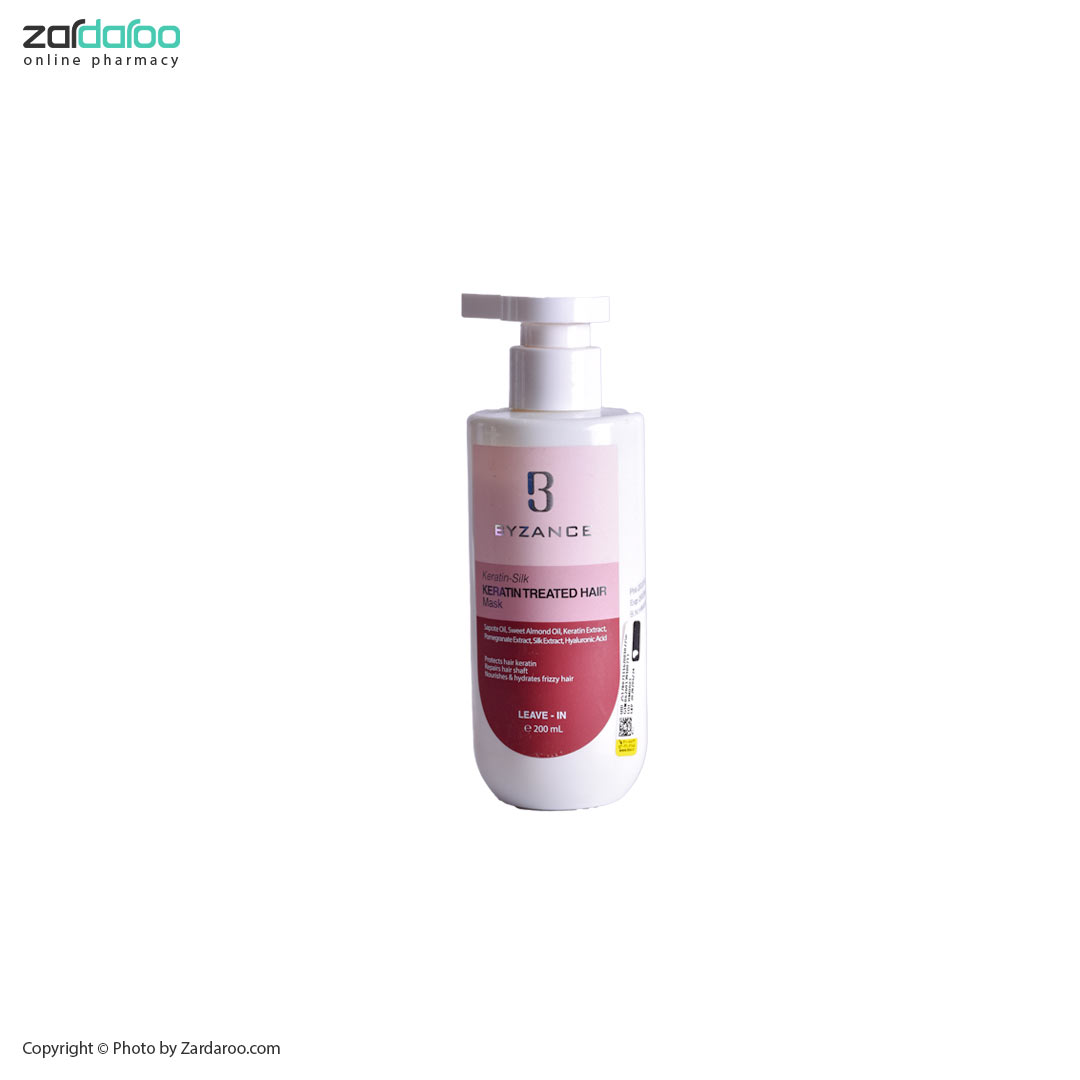 ماسک مو بدون نیاز به آبکشی ترمیم کننده موهای کراتین و رنگ شده بیزانس Byzance 5 ماسک مو بدون نیاز به آبکشی ترمیم کننده موهای کراتین و رنگ شده بیزانس Byzance