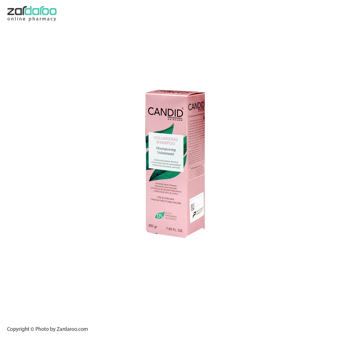 شامپو حجم دهنده ظاهری موهای نازک 200 گرمی کاندید Candid 4 شامپو حجم دهنده ظاهری موهای نازک 200 گرمی کاندید Candid