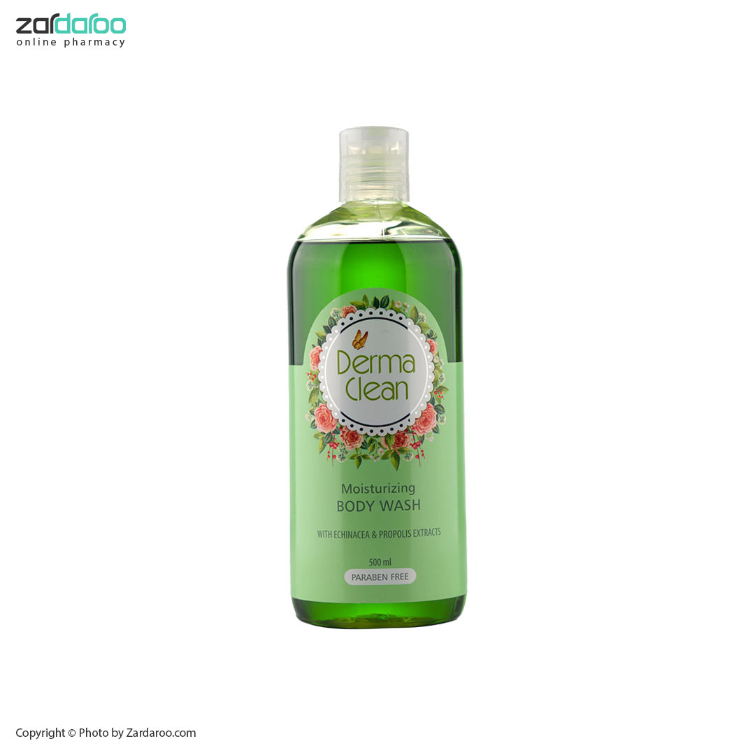 شامپو بدن مرطوب کننده و نرم کننده حاوی عصاره اکیناسه و پروپولیس درماکلین Derma Clean 6 شامپو بدن مرطوب کننده و نرم کننده حاوی عصاره اکیناسه و پروپولیس درماکلین Derma Clean