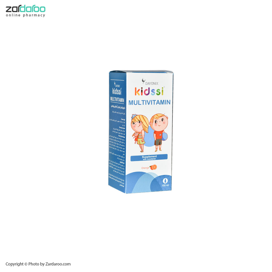 شربت کیدزی مولتی ویتامین دایونیکس فارما Dayonix Pharma 5 شربت کیدزی مولتی ویتامین دایونیکس فارما Dayonix Pharma