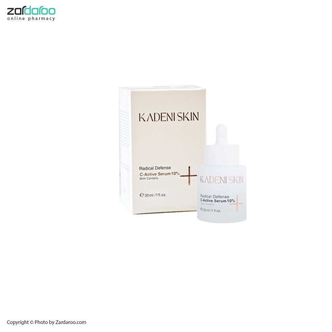 سرم روشن کننده حاوی ویتامین سی 10% روشن کننده صورت کادنی Kadeni 5 سرم روشن کننده حاوی ویتامین سی 10% روشن کننده صورت کادنی Kadeni