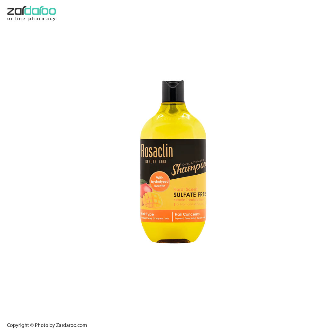شامپو موی آسیب دیده و کراتین شده رزاکلین Rosaclin 6 شامپو موی آسیب دیده و کراتین شده رزاکلین Rosaclin