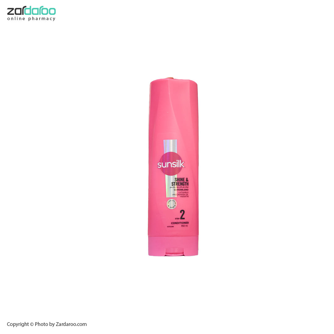 نرم کننده برای موهای براق و قوی 350 میل سان سیلک Sunsilk 5 نرم کننده برای موهای براق و قوی 350 میل سان سیلک Sunsilk