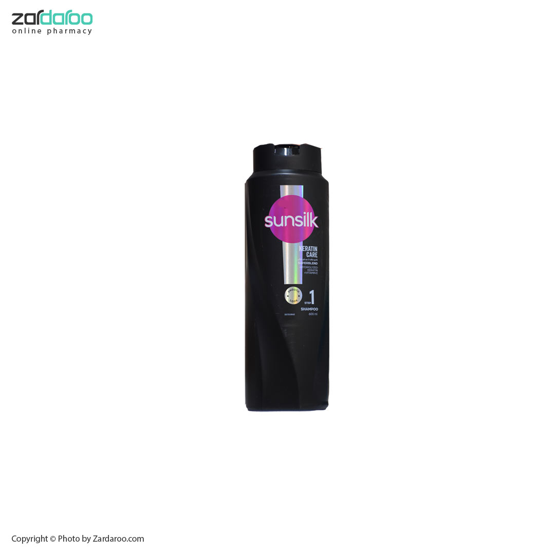 شامپو مراقبت از مو حاوی کراتین سان سیلک Sunsilk 6 شامپو مراقبت از مو حاوی کراتین سان سیلک Sunsilk