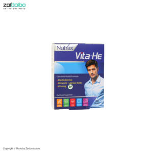 قرص 30 عددی مولتی ویتامین و مینرال وایتا هی نوتراکس Nutrax