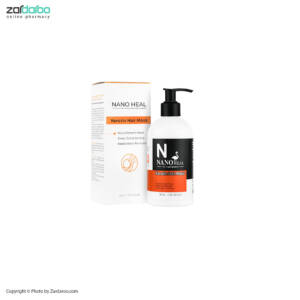ماسک مو کراتینه با آبکشی فاقد سولفات نانوهیل Nano Heal