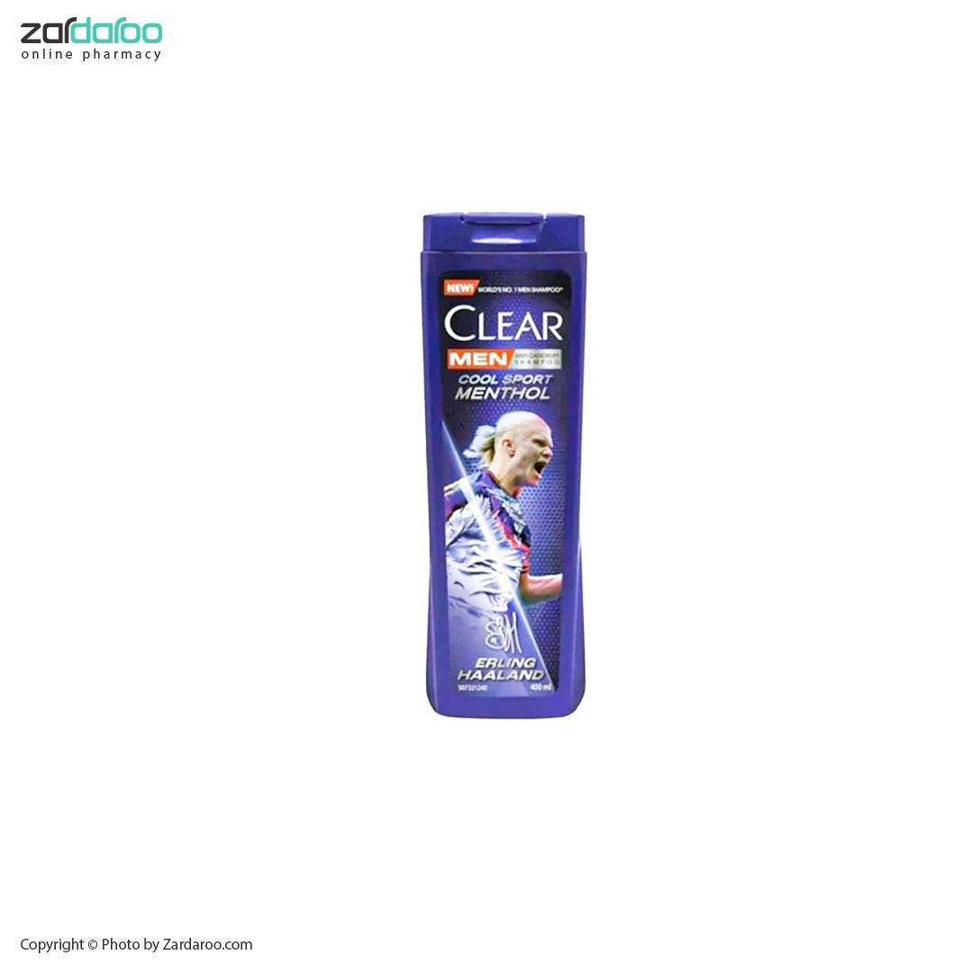شامپو ضد شوره خنک کننده مردانه کول اسپرت منتول 400 میلی لیتر کلییر Clear 6 شامپو ضد شوره خنک کننده مردانه کول اسپرت منتول 400 میلی لیتر کلییر Clear
